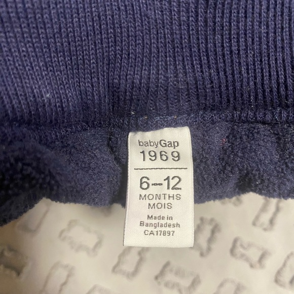 ❤️3/$30❤️Baby Gap Fleece Lined Jeans 6-12mths - Picture 4 of 6